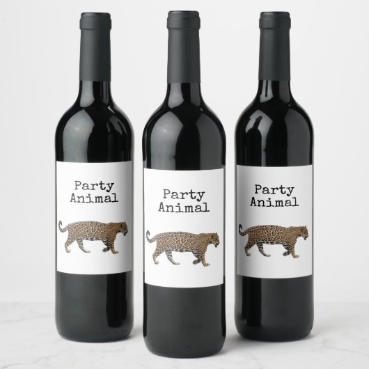 ジャガー ワインラベル (ボトル)