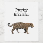 ジャガー ワインラベル (シングルラベル)