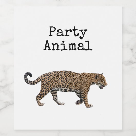 ジャガー ワインラベル (シングルラベル)