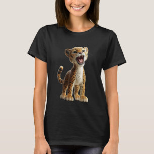 ジャガー 大型猫 ヒョウ 面白い 猫好き かわいい ジャガー Tシャツ