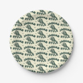 ジャガー 紙皿 (正面)