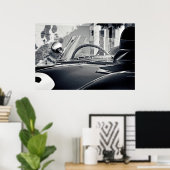 ジャガー – 1956 Dタイプ1 ポスター (ホームオフィス)