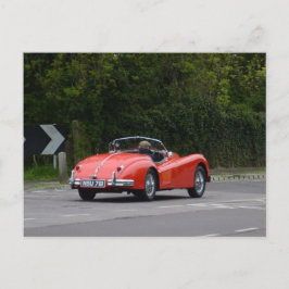 ジャガー XK140 ポストカード