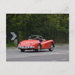 ジャガー XK140 ポストカード