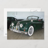 ジャガー XK 120 ポストカード (正面/裏面)
