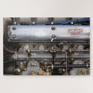 ジャガーC型モーター。 ジグソーパズル