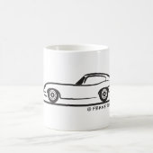 ジャガーE型クーペ コーヒーマグカップ (中央)