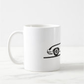 ジャガーE型クーペ コーヒーマグカップ (左)