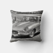 ジャガーE型 クッション (裏面)