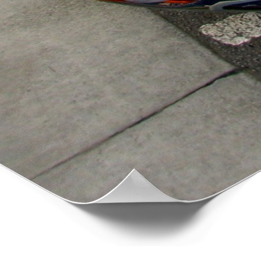 ジャガーE型 ポスター (角)