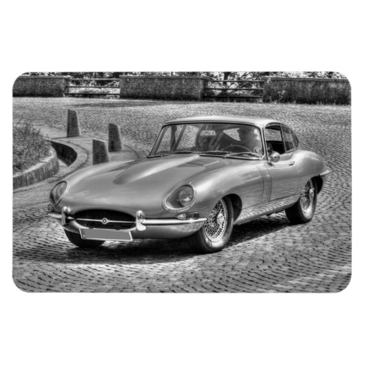 ジャガーE型 マグネット (横)