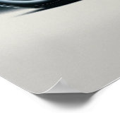 ジャガーE型（1961年～1975年） ポスター (角)