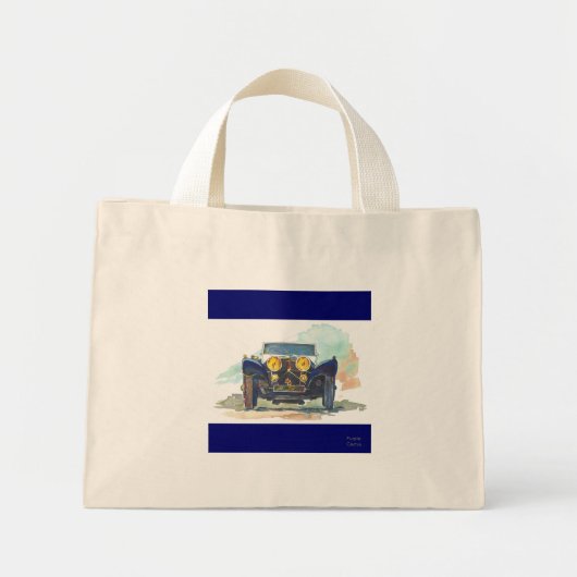 ジャガーSS-100 ミニトートバッグ (正面)