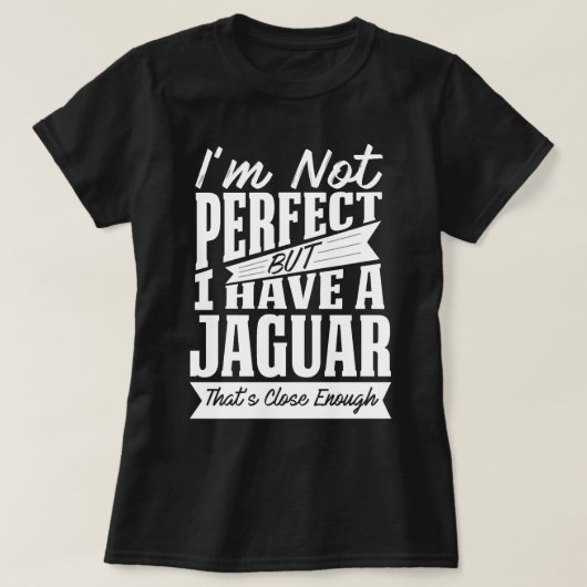 ジャガーWに最適 Tシャツ (デザイン正面)