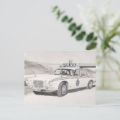 ジャガーXJ6 ポストカード (スタンド正面)