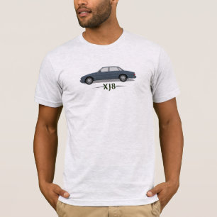 ジャガーXJ8ラグジュアリーカーギフトブルー- Tシャツ