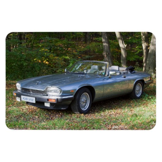 ジャガーXJS V12カブリオレ マグネット (横)