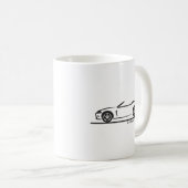 ジャガーXKロードスター コーヒーマグカップ (正面右)