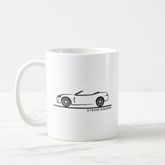 ジャガーXKロードスター コーヒーマグカップ (左)