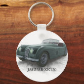 ジャガーXK120 キーホルダー (正面)