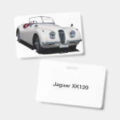 ジャガーXK120 バッジ (Front & Back)