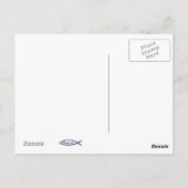 ジャガーXK120 ポストカード (裏面)