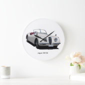 ジャガーXK120 ラージ壁時計 (ホーム)
