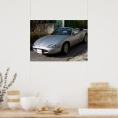 ジャガーXK8カブリオレ ポスター (キッチン)