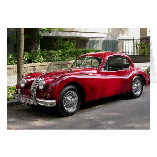 ジャガーXK 120 FHC (正面横)