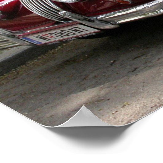 ジャガーXK 120 FHC ポスター (角)