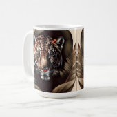 ジャガ威厳のあるール – ジャングルの王 コーヒーマグカップ (正面左)