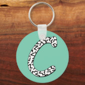 ジャギーC キーホルダー (正面)