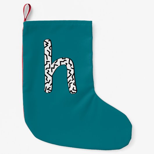 ジャギーh スモールクリスマスストッキング (正面)