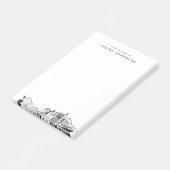 ジャクソモダンンビルプロフェッショナルギフトパーソナライズされた ポストイット (アングル)