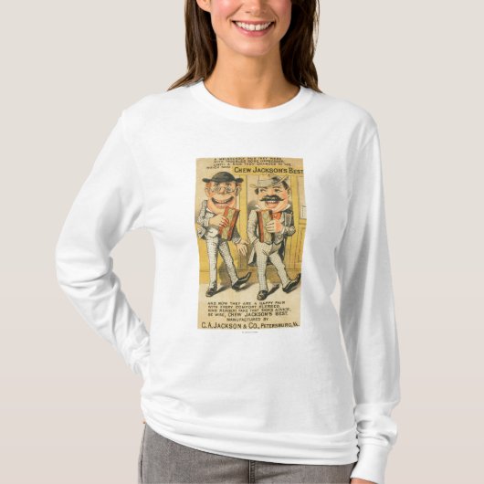 ジャクソンで最も最高のな咀嚼広告 Tシャツ (正面)