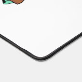 ジャクソンのカメレオン漫画イラストレーション デスクマット (コーナー)