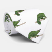 ジャクソンのカメレオン漫画イラストレーション ネクタイ (ロール)