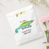 ジャクソンのカメレオン漫画イラストレーション フェイバーバッグ (封をした状態)