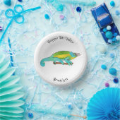 ジャクソンのカメレオン漫画イラストレーション ペーパーボウル (パーティー)