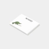 ジャクソンのカメレオン漫画イラストレーション ポストイット (アングル)