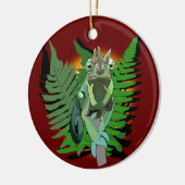 ジャクソンのカメレオン セラミックオーナメント (左)