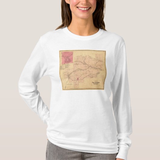 ジャクソンの町区 Tシャツ (正面)