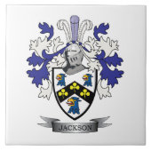 ジャクソンの紋章付き外衣 タイル (正面)