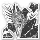 ジャクソンカメレオン シール (正面)