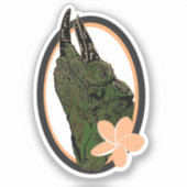 ジャクソンカメレオン シール (正面)