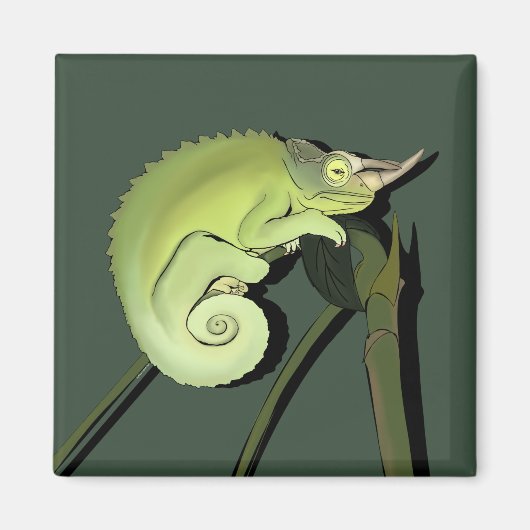 ジャクソンカメレオン マグネット (正面)