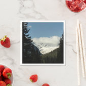 ジャクソングレイシャーオーバービューアットグレイシャーナショナルパーク スタンダードカクテルナプキン (インサイチュ)