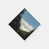 ジャクソングレイシャーオーバービューアットグレイシャーナショナルパーク スタンダードカクテルナプキン (角)