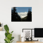 ジャクソングレイシャーオーバービューアットグレイシャーナショナルパーク ポスター (ホームオフィス)