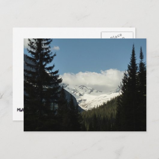 ジャクソングレイシャーオーバービューアットグレイシャーナショナルパーク ポストカード (正面/裏面)